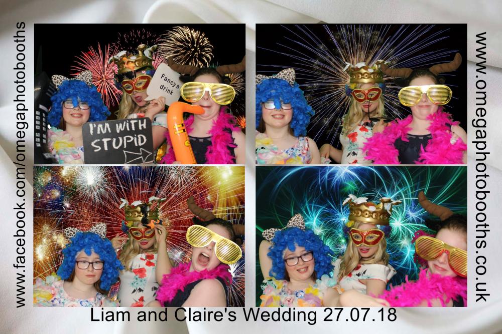 Liam & Claire's Wedding | View more photos from the event at gallery.omegaphotobooths.co.uk/u/Omega-Photobooths/Liam-Claires-Wedding
